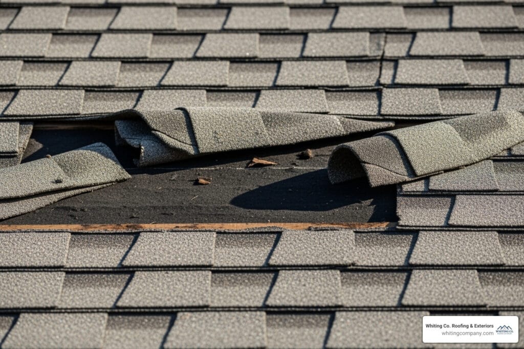 Shingle roof repair